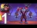 Frayhem: 3v3 Brawl - Gameplay Walkthrough part 1 - Tutorial (Android)