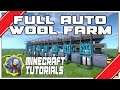 Full Automatic Wool Farm | Minecraft Tutorials Java Edition 1.16+