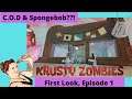 Krusty Zombies "Call Of Duty Meets Spongebob" First look