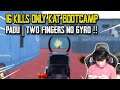 Padu!! 16 Kills Only Kat Bootcamp | Solo vs Squad Arifbakhtiar Gameplay | 2 Fingers No Gyro | PUBG