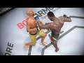 UFC Fight Night - Anderson Silva vs Uriah Hall Full Fight Highlights | UFC Middleweight (UFC 4)