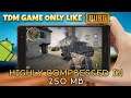 World War 2 TDM Game Like PUBG Compressed In 250 MB | BY SK PlaYztm||