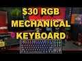 $30 RGB Mechanical Keyboard | Best Bang For Your Buck