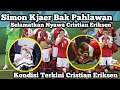 Cristian Eriksen Hampir Men1nggal ⁉️ Bek AC Milan Simon Kjaer Selamatkan Nyawa Christian Eriksen