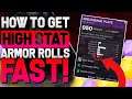 Destiny 2 - HOW TO Get High Stat Armor! Easy High Stat Armor In Season Of The Worthy!