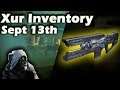 Destiny 2: Where is Xur - Sept 13th - Location, Inventory & Perks
