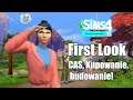 First Look The Sims 4: Śnieżna Eskapada! CAS, kupowanie, budowanie!❄️