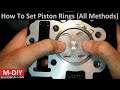How To Set Piston Rings??? All About Piston Rings | Pulsar 135 LS [Hindi]