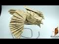 Origami Flying Hawk [Kanokoya] Official Fold
