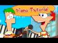 Phineas and Ferb Theme Song (Full Version) - Piano Tutorial