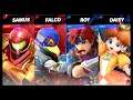 Super Smash Bros Ultimate Amiibo Fights – Request #20220 Samus & Falco vs Roy & Daisy