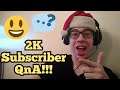 Ask Super Mario Gamer 001! Answering Your Questions! (2K Subscriber QnA Special)