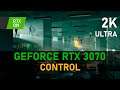 Control | RTX 3070 | 2K, Ultra, RTX ON, DLSS ON