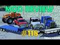 Farming Simulator 19 Mod Review #118 2008 F450, Utility Trailers, Monster Truck, TLX Phoenix & More!