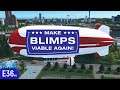 How to use Blimps and Helicopters in a creative and viable way in Cities Skylines Gameplay | s02e35