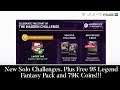 New Solo Challenges. Plus Free 95 Legends Fantasy Pack and 79K Coins. Madden 19 Ultimate Team