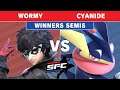 Smash Fight Club 212 - LSG | Wormy (Joker) Vs. LSG | Cyanide (Greninja) Winners Semis - Ultimate