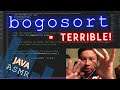 Coding ASMR Lo-Fi | trying out the BOGOSORT algorithm + keyboard sounds