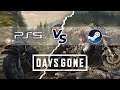 Days Gone PS5 vs PC Ultra comparison