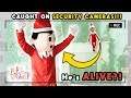 Elf on the Shelf Caught MOVING on Security Camera in Real Life Size! | Elf on the Shelf Alive!