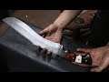 Forging a Pattern welded Khukuri knife, the complete movie.