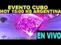 FORTNITE EVENTO CUBO 15 HORAS ARGENTINA EN DIRECTO