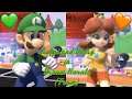 Mario & Sonic Tokyo 2020 - Luigi and Daisy in Dream Karate (Team)