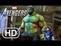 Marvel's Avengers 2020 Hulk Chase Ms Marvel Scene Movie Game
