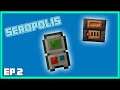 Minecraft Seaopolis - EP2 - Tinkers Smeltery & Pasting A New Base
