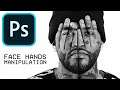 Photoshop Tutorial: Face Hands Photo Manipulation effect (Joyner Lucas)