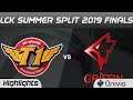 SKT vs GRF Highlights Game 2 LCK Summer 2019 Finals SK Telecom T1 vs Griffin Highlights by Onivia