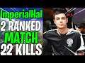 TSM_ImperialHal  - 2 RANKED MATCH - 22 KILLS - THE BEST R-99 PLAYER!