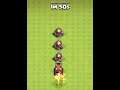Wall Wrecker Vs All Level Roaster - Clash of clans