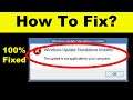How To Fix - The Update Is Not Applicable To Your Computer Windows 10/8/7