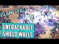 I made an Uncrackable Shield Wall in  Age of Wonders Planetfall Star Kings