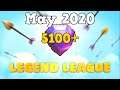 Legend League Hybrid Attacks | May 19, 2020 | 5100-5200 Trophies | Clash of Clans | Raze