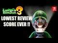 Luigis Mansion 3 Receives Lowest Review Score Ever In Franchise History