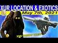 XUR Location And Exotics For May 7th, 2021- Beyond Light (Destiny 2)