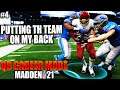 Madden 21 QB Career Mode | PUTTING THE TEAM ON MY BACK | Part 4
