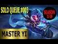 Master Yi Jungle - Full League of Legends Gameplay [Deutsch/German] Solo Queue Ranked Game #003