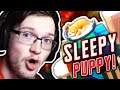 SLEEPY PUPPY CHRISTMAS GAME! | Surprise Stack
