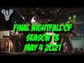 Destiny 2 Season of the Chosen - Weekly Nightfall - May (The 4th Be With You) 2021