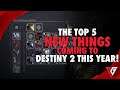 Destiny 2: The Top 5 New Things Coming To Destiny 2 In 2021!