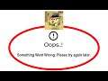 How To Fix Chicken Gun Apps Oops Something Went Wrong Error Please Try Again Later Problem Solved