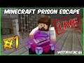 Minecraft Prison Escape - EP1 - WE'RE TRAPPED (WESTMINE.MC.GG Server)