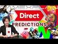 Nintendo Direct PREDICTIONS Discussion: Final Smash DLC, Splatoon 3, N64 Online, 3D Kirby, & Batman?