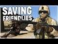 DEFIBRILATING UNDER FIRE | Arma 3 US Marines 1-Life Operation