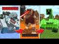 Minecraft MORPHING into CUSTOM BOSSES MOD / MORPH AS MUTANT CREATURES AND MOWZIES !! Minecraft Mods
