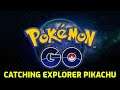 Pokémon GO - Catching Explorer Pikachu