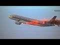 Singapore Airlines A350-900 [Engine Fire] - Crash after take off Hong Kong Airport